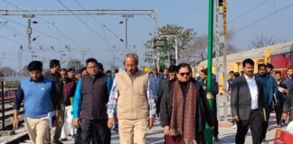 महाप्रबंधक उदय बोरवणकर ने रामनगर कोच केयर सेंटर एवं स्टेशन का किया गहन संरक्षा निरीक्षण