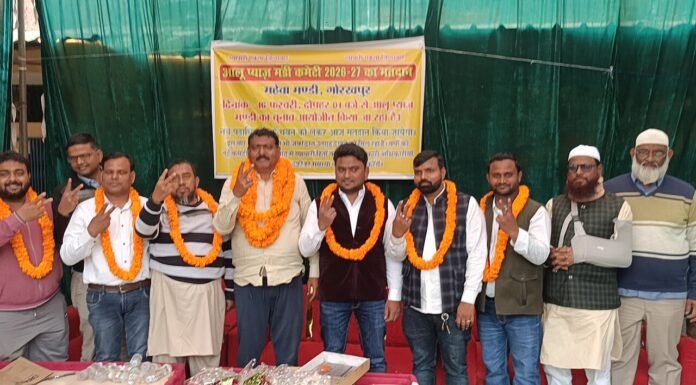 महेवा मंडी में आलू-प्याज कमेटी चुनाव संपन्न: वली मोहम्मद बने अध्यक्ष, आसिफ अय्यूब महामंत्री; नई कमेटी ने सुविधाओं पर जोर दिया