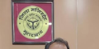 मुरादाबाद में फर्जी आख्या का खेल! लेखपाल सुनील शर्मा दोषी, मूल वेतन पर रिवर्ट पुलिस लाइन की सरकारी जमीन को निजी नाम पर करने की कोशिश नाकाम