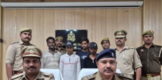 गिदही पावरप्लांट से चोरी: 5 बंडल एल्युमिनियम तार, 18 एंगल लोहा और ई-रिक्शा समेत 4 आरोपी गिरफ्तार