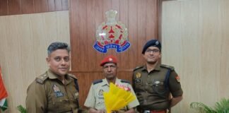 सतर्क होमगार्ड ने नाकाम की किडनैपिंग की साजिश, एसएसपी ने दिए 10 हजार इनाम