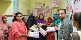 कन्या जन्मोत्सव: बेला बेला सामुदायिक स्वास्थ्य केंद्र में 7 नवजात बेटियों का स्वागत, माताओं को योजनाओं की दी जानकारी