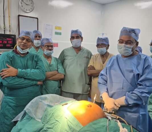 शाही ग्लोबल हॉस्पिटल में एडवांस लैप्रोस्कोपिक हर्निया वर्कशॉप का भव्य आयोजन, 11 मरीजों की सफल सर्जरी