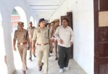 गोण्डा में होमगार्ड परीक्षा को लेकर सख्ती, एसपी ने परखी सुरक्षा व्यवस्था