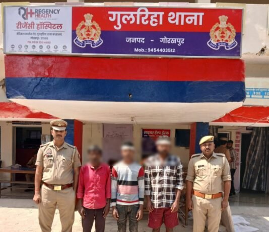 हत्या के प्रयास में 3 आरोपी गिरफ्तार, एक बाल अपचारी पुलिस अभिरक्षा में
