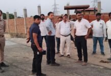 सीएम कार्यक्रम से पहले राप्ती इको पार्क का निरीक्षण, नगर आयुक्त ने दिए सख्त निर्देश