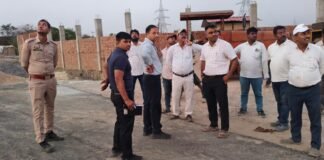 सीएम कार्यक्रम से पहले राप्ती इको पार्क का निरीक्षण, नगर आयुक्त ने दिए सख्त निर्देश