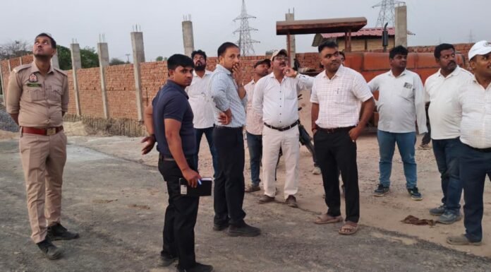 सीएम कार्यक्रम से पहले राप्ती इको पार्क का निरीक्षण, नगर आयुक्त ने दिए सख्त निर्देश