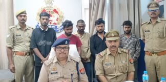CCTV और सर्विलांस के जाल में फंसे 5 शातिर चोर, गोरखनाथ पुलिस का बड़ा खुलासा