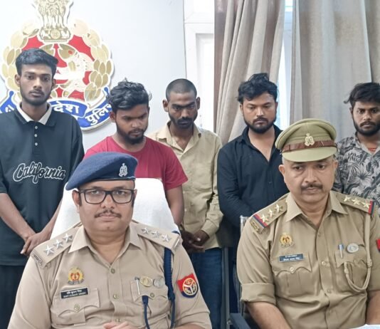 CCTV और सर्विलांस के जाल में फंसे 5 शातिर चोर, गोरखनाथ पुलिस का बड़ा खुलासा