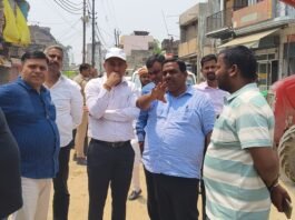 विरासत गलियारा कार्य का निरीक्षण, नई पाइपलाइन के निर्देश