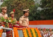 गोरखपुर पुलिस लाइन में भव्य दीक्षांत परेड: 493 महिला प्रशिक्षुओं ने ली शपथ