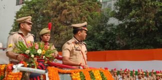 गोरखपुर पुलिस लाइन में भव्य दीक्षांत परेड: 493 महिला प्रशिक्षुओं ने ली शपथ