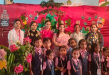 नाटक के जरिए सीख: सूर्या सीनियर सेकेंडरी स्कूल में नौनिहालों को सिखाया मुश्किलों से लड़ना