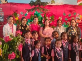 नाटक के जरिए सीख: सूर्या सीनियर सेकेंडरी स्कूल में नौनिहालों को सिखाया मुश्किलों से लड़ना