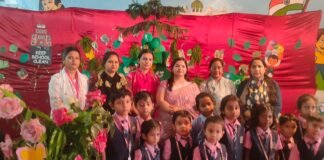 नाटक के जरिए सीख: सूर्या सीनियर सेकेंडरी स्कूल में नौनिहालों को सिखाया मुश्किलों से लड़ना