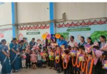 सूर्या सीनियर सेकेंडरी स्कूल में नए शैक्षणिक सत्र का शुभारंभ: मां सरस्वती की आराधना के साथ छात्रों का उत्साहपूर्ण स्वागत