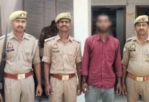 युवती को बहला-फुसलाकर भगाने वाला आरोपी गिरफ्तार पुलिस ने अपहृता को सकुशल किया बरामद