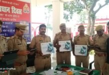 महुली पुलिस हुई हाईटेक, सभी विवेचक स्मार्ट टैबलेट से लैस