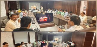 गीडा सभागार में श्रमिक दिवस पर मुख्यमंत्री के संबोधन का सीधा प्रसारण, श्रमिकों और उद्यमियों ने लिया प्रेरणा का संकल्प