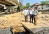 गोलघर में सौंदर्यीकरण और नाला निर्माण कार्यों का निरीक्षण, अधिकारियों ने दिए सख्त निर्देश
