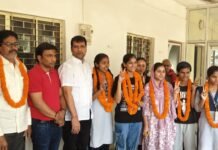 सीबीएसई बोर्ड परीक्षा में चमके एसआर इंटरनेशनल एकेडमी के छात्र, मेधावियों का हुआ सम्मान एमडी राकेश चतुर्वेदी ने छात्र-छात्राओं को किया सम्मानित, उज्ज्वल भविष्य की दी शुभकामनाएं