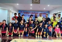 जिला टेबल टेनिस प्रतियोगिता 2026 में खिलाड़ियों ने दिखाया दमखम 200 से अधिक मुकाबलों में खिलाड़ियों ने किया शानदार प्रदर्शन, विजेताओं को किया गया सम्मानित