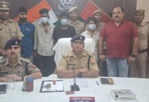 स्पर्श हॉस्पिटल के बाहर मंगलसूत्र झपटने वाले तीन आरोपी गिरफ्तार लूटा गया मंगलसूत्र व घटना में प्रयुक्त बाइक बरामद, खर्च चलाने के लिए करते थे झपटमारी