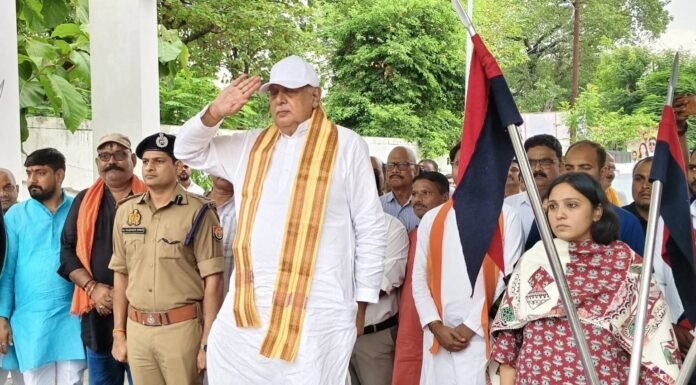 प्रभारी मंत्री सूर्य प्रताप शाही बोले: 12 वर्षों में बदली देश की तस्वीर, मोदी सरकार ने बिना भेदभाव पहुंचाया योजनाओं का लाभ