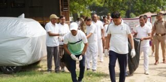 रिजर्व पुलिस लाइन में स्वच्छता का महाअभियान, वरिष्ठ अधिकारियों ने खुद संभाली कमान डीजी/एडीजी, आईजी और एसएसपी ने झाड़ू उठाकर दिया संदेश, स्वच्छता को बताया प्राथमिक जिम्मेदारी