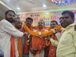 भाजपा के नवनियुक्त प्रदेश उपाध्यक्ष रमेश सिंह का सहजनवा में भव्य स्वागत संगठन को बूथ स्तर तक मजबूत करने और योजनाओं को अंतिम व्यक्ति तक पहुंचाने का आह्वान