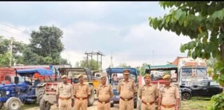 हर्रैया पुलिस की बड़ी कार्रवाई, अवैध खनन में लगी चार ट्रैक्टर-ट्रॉलियां सीज एसपी के निर्देश पर चला अभियान, खनन विभाग को भेजी गई रिपोर्ट