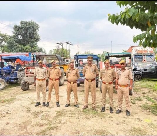 हर्रैया पुलिस की बड़ी कार्रवाई, अवैध खनन में लगी चार ट्रैक्टर-ट्रॉलियां सीज एसपी के निर्देश पर चला अभियान, खनन विभाग को भेजी गई रिपोर्ट