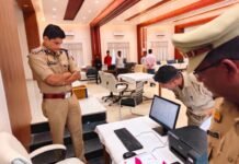 होमगार्ड भर्ती का एसपी ने किया निरीक्षण, पारदर्शिता के दिए सख्त निर्देश