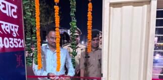 हाबर्ट बंधा तिराहा पर आदर्श पुलिस बूथ का उद्घाटन, सुरक्षा व्यवस्था को मिलेगी नई मजबूती एसपी सिटी निमिष पाटील ने किया शुभारंभ, आमजन को मिलेगी त्वरित पुलिस सहायता