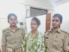 आत्महत्या के लिए उकसाने की आरोपी युवती गिरफ्तार