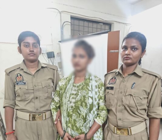 आत्महत्या के लिए उकसाने की आरोपी युवती गिरफ्तार