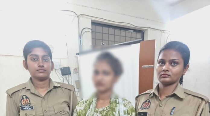 आत्महत्या के लिए उकसाने की आरोपी युवती गिरफ्तार