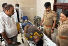 मुख्तार गैंग से जुड़े एक लाख के इनामी मुस्तफिजुल का एनकाउंटर, STF के मुख्य आरक्षी को लगी गोली