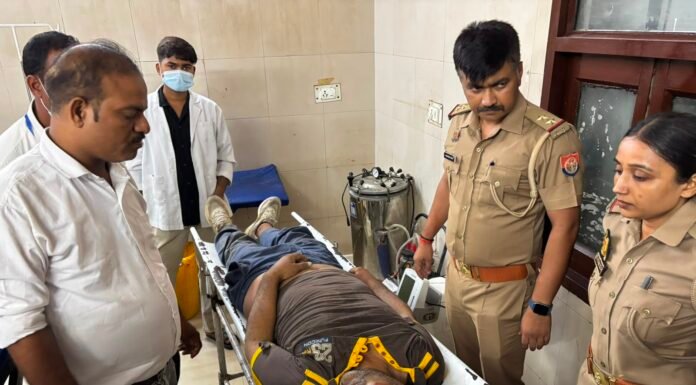 मुख्तार गैंग से जुड़े एक लाख के इनामी मुस्तफिजुल का एनकाउंटर, STF के मुख्य आरक्षी को लगी गोली