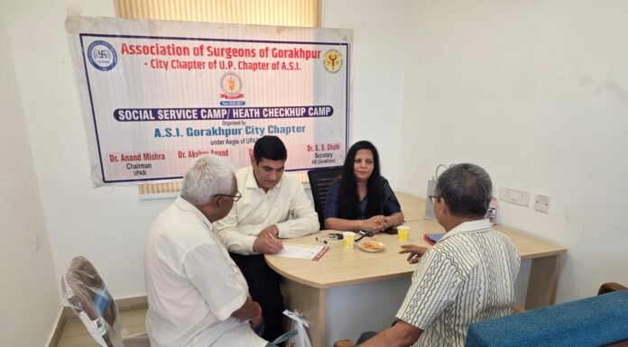 शाही ग्लोबल हॉस्पिटल ने सीनियर सिटीजन केयर सेंटर में लगाया निःशुल्क स्वास्थ्य शिविर