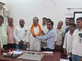 नाथनगर ब्लॉक प्रमुख रामवृक्ष यादव को प्रशासक बनाए जाने पर भव्य स्वागत