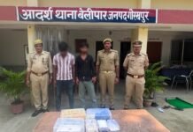 लिफ्ट के बहाने सराफा कारोबारी की हत्या, तीन आरोपी गिरफ्तार उधार के रुपये मांगने पर रची साजिश, चाकू से गला रेतकर शव राप्ती नदी में फेंका