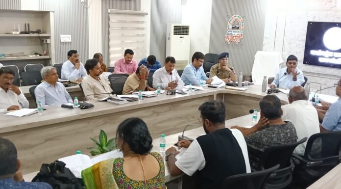 एडीएम की अध्यक्षता में उद्योग एवं व्यापार बंधु की बैठक, समस्याओं के समयबद्ध समाधान के निर्देश सड़क, बिजली, जल निकासी और साफ-सफाई के मुद्दों पर अधिकारियों को प्राथमिकता से कार्रवाई करने के निर्देश