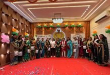हरियाली तीज पर पुलिस लाइन में सजा उल्लास का रंग, वामा सारथी ने मनाया तीज महोत्सव