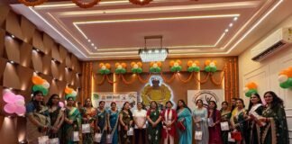 हरियाली तीज पर पुलिस लाइन में सजा उल्लास का रंग, वामा सारथी ने मनाया तीज महोत्सव