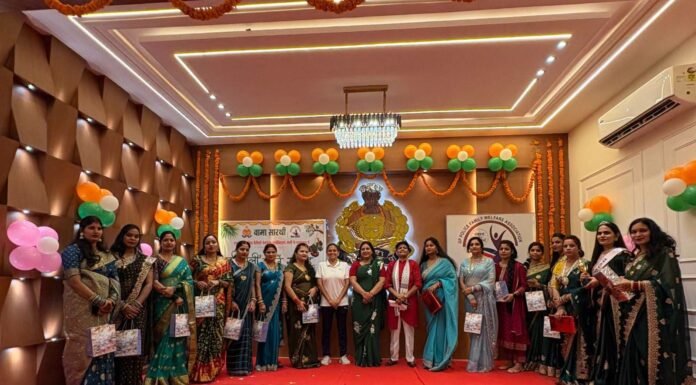 हरियाली तीज पर पुलिस लाइन में सजा उल्लास का रंग, वामा सारथी ने मनाया तीज महोत्सव