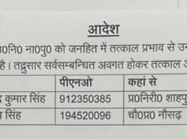 पुलिस महकमे में फेरबदल, शाहपुर और कैंट को मिले नए प्रभारी जितेंद्र कुमार सिंह बने कैंट प्रभारी, अंजय सिंह को मिली शाहपुर थाने की कमान
