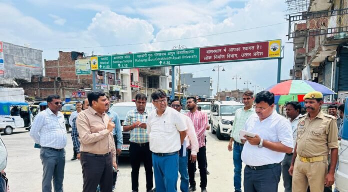 मंडलायुक्त इंद्र विक्रम सिंह ने परखी विकास परियोजनाओं की रफ्तार, धीमी प्रगति पर जताई नाराजगी चारफाटक-असुरन व असुरन-पिपराइच फोरलेन समेत कई परियोजनाओं को समयसीमा में पूरा करने के निर्देश