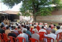 गांव-गांव पहुंची पुलिस, चौपाल में सुनीं जनसमस्याएं जनसुनवाई के साथ अपराध नियंत्रण और कम्युनिटी पुलिसिंग पर जोर